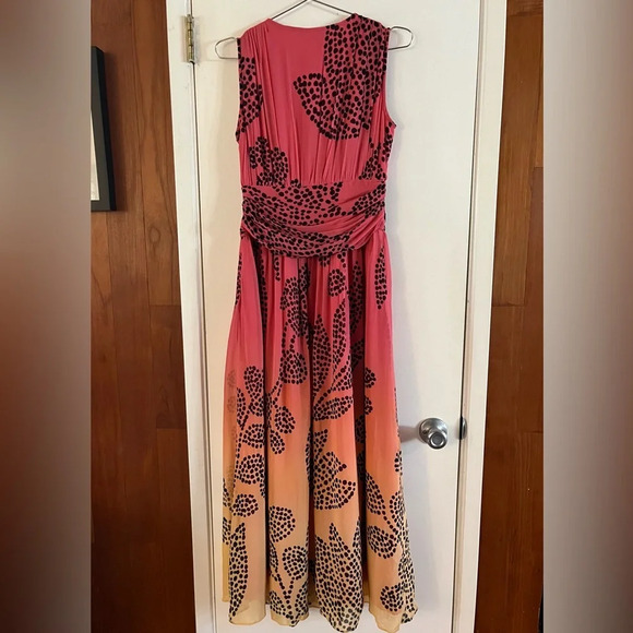 Anthropologie Verb by Pallavi Singhee V-Neck Ombre Maxi Dress - Picture 3 of 8